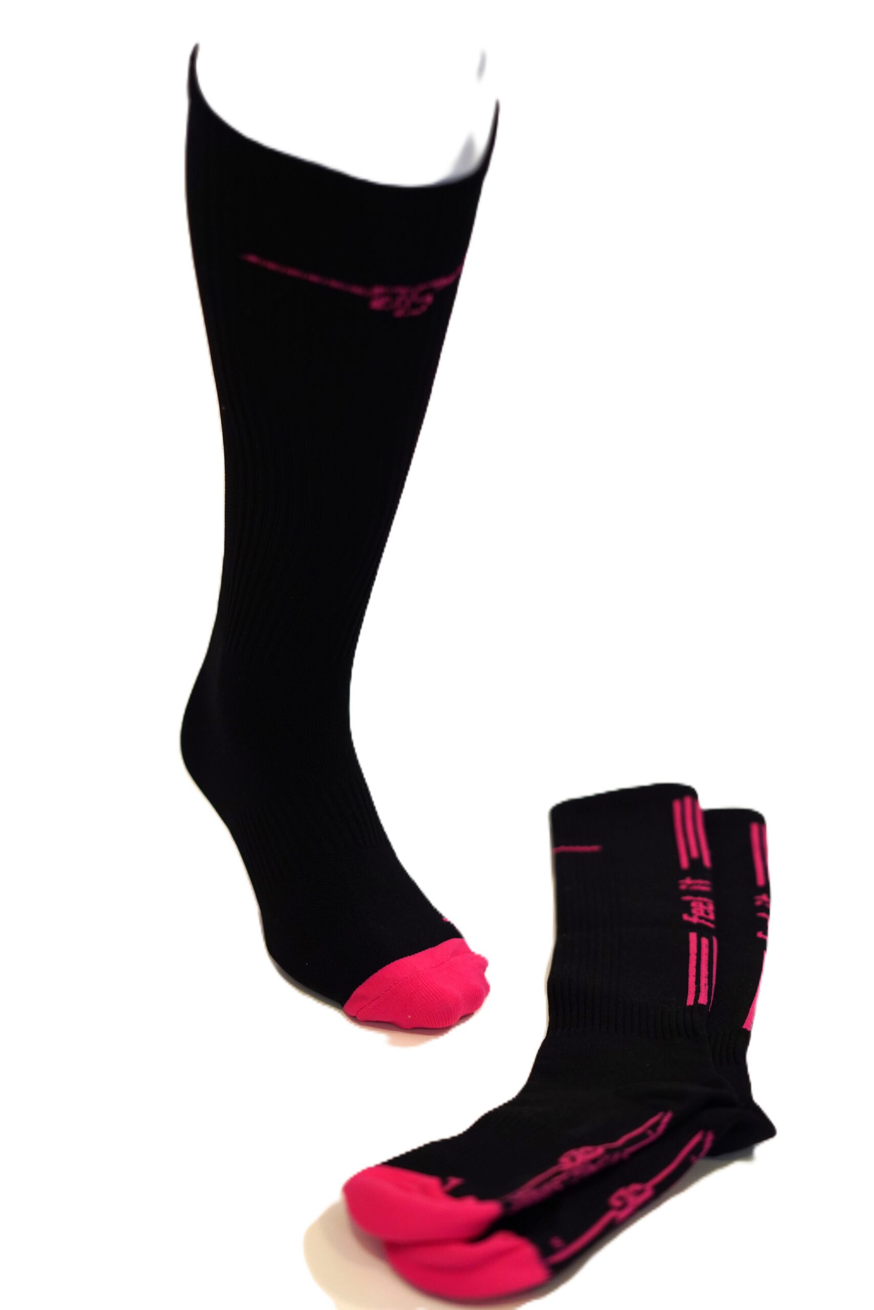 BB Voltigiersocke - stretch it (schwarz) – Bild 3